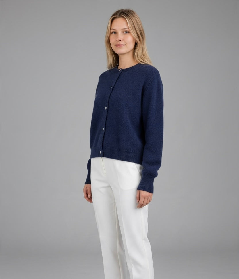 Mila Cardigan-Navy